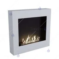 Биокамин портал SappFire Qube 900 (белый)