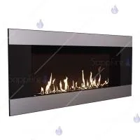 Биокамин настенный SappFire Mercury Horizontal 1500