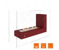 Напольный биокамин SteelHeat TETRISE 900 Красный