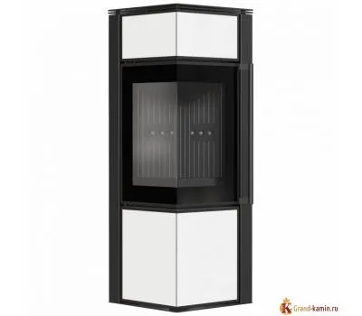 Печь-камин Kratki PRO TORA/S, 8 кВт, белое стекло Печь-камин Kratki PRO TORA/S, 8 кВт, белое стекло